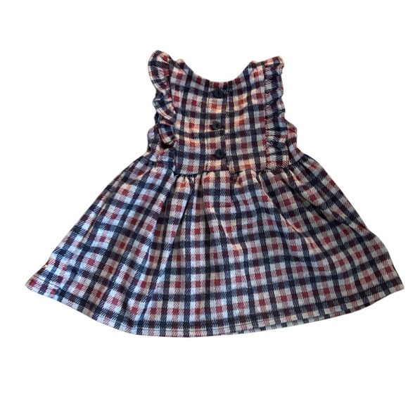 Kensie EUC Baby Girl Blue, Red & White Dress - Picture 2 of 3